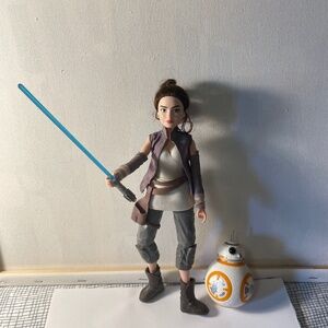 🌟Star Wars Rey of Jakku doll & BB8 droid 🤖